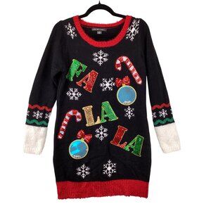 Ugly Christmas Sweater Size Small Fa La La Design United States Sweaters Holiday